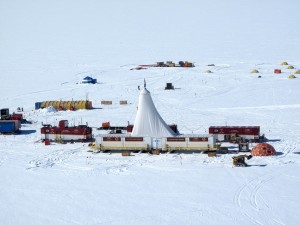 RAID camp from the air.